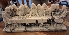 GORGEOUS LAST SUPPER SCULPTURE