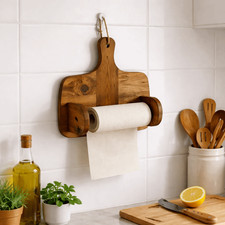 Natural Old Wood Roll Paper