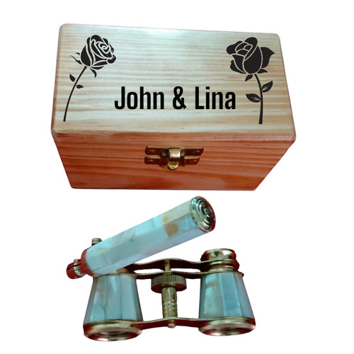 Vintage opera glasses ornate - glasses,
