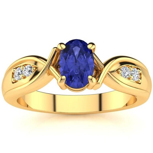 Oval cut tanzanite - 1.60,