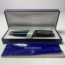 Waterman Expert Green Marble