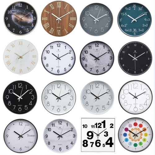 Wall clock silent - clock, non