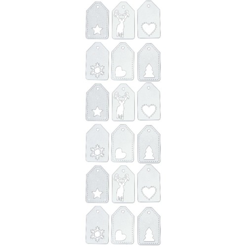Pcs set tag - 18, die