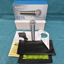 Shure BETA58A Supercardioid Dynamic Microphone Vocal Microphone Wired