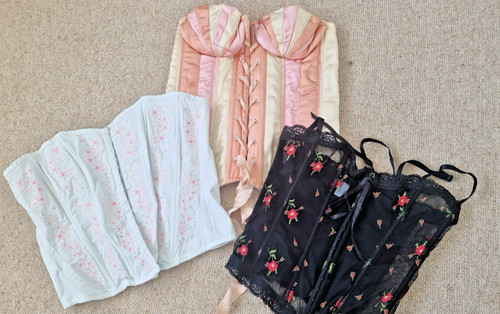 Vintage costume corsets - vintage,