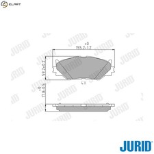 BRAKE PAD SET DISC BRAKE