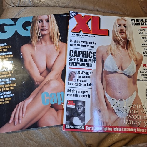 Caprice front cover and xl - cover,