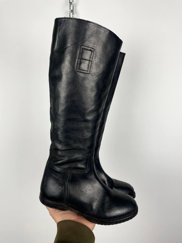 Ash high leather boots - high,