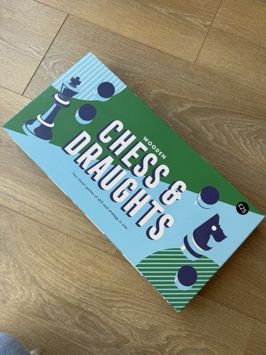 Marks spencer wooden chess - &,