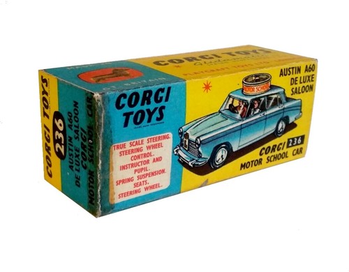 Corgi toys box - box, 236