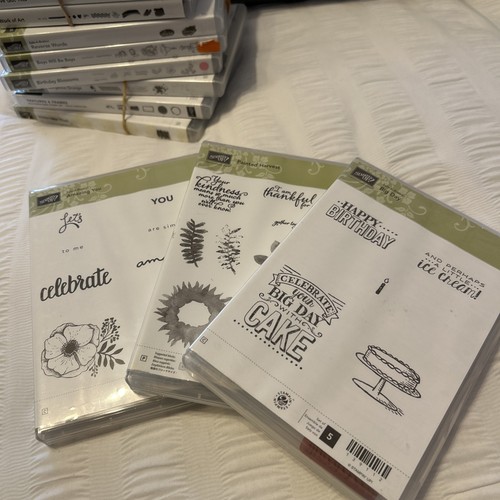 Stampin stamp sets x 3 - sets,