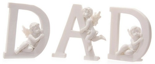 Dad cherub figurine - cherub,
