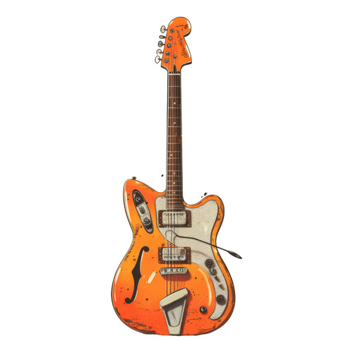 Guitar musical instrument self - musical,