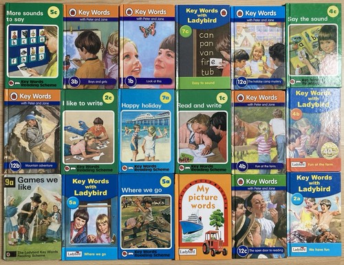 Ladybird key words - words, x18
