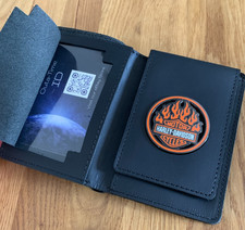 Leather ID Wallet with