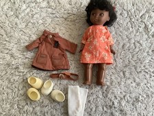 Amanda Jane Small Black Doll With Clothes Outfits Vintage