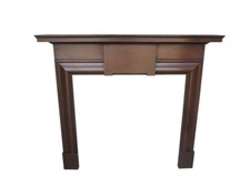 Indoor Antique Wooden Fireplace Surround - Mantel - Victorian Fire Surround