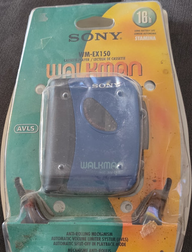 Sony walkman ex150 portable - sony, wm-ex150