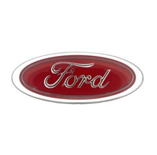 FORD ESCORT MK2 RS2000 CORTINA CAPRI CLASSIC CAR GRILL BOOT OVAL BADGE RED