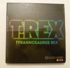 T. REX 5 CLASSIC ALBUMS 5 CD ELECTRIC WARRIOR UNICORN BEARD OF STARS MY PEOPLE