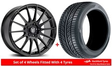 Alloy Wheels & Tyres 15" Fox FX004 For VW Lupo 98-04