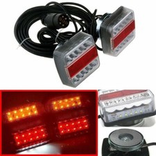 Magnetic LED Trailer Towing Lightboard Light VAN Rear Board Lamp with 7.5 Cable