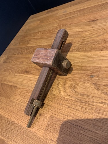 Antique marking mortice gauge - mortice,