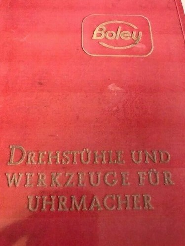 Boley precision watchmakers - precision,
