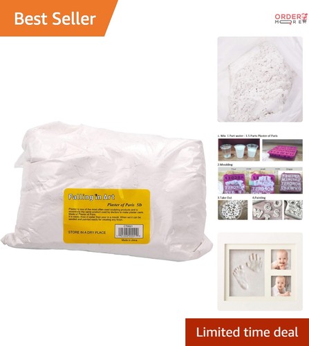 Plaster paris powder - of,