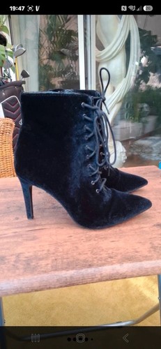 Stunning black velvet - m&s,