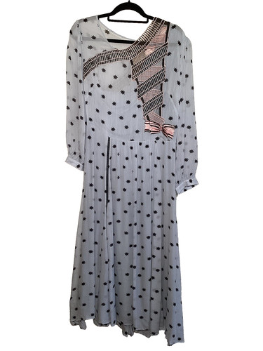 Temperley storm dress blue - dress,