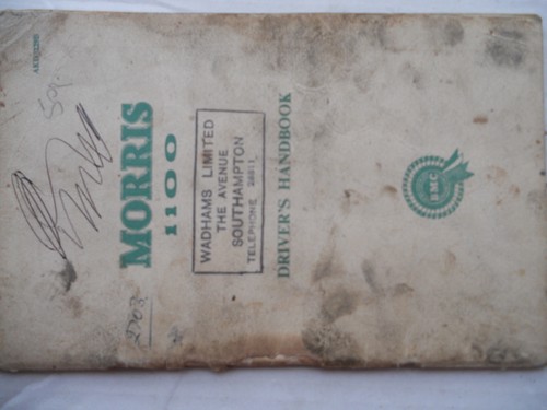 Morris 1100 owners drivers - 1100,