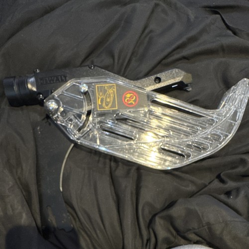 Dewalt clear black plastic - clear/black,