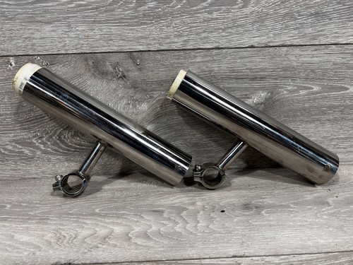 Pair boat rod holders in - rod,