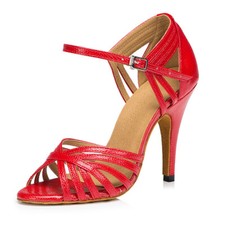 Women Dance Shoes Prom Party Ballroom Latin Tango Salsa Wedding Heels Sandals 3C