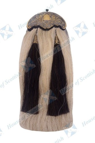 Original horse hair sporran - hair,