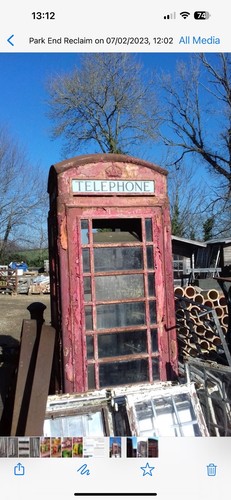 Red telephone box good - k6,