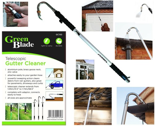 Extendable telescopic gutter - extendable,