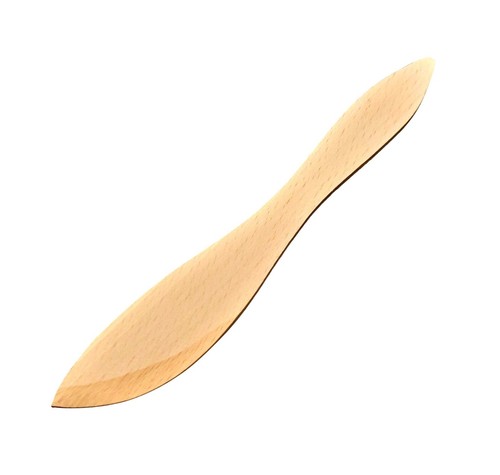 Beech wood butter spreader - beech,