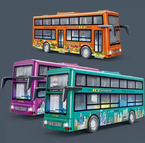 Double decker london bus with - london,