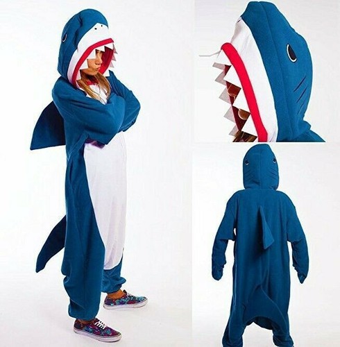 Adult unisex sleepwear - unisex, shark
