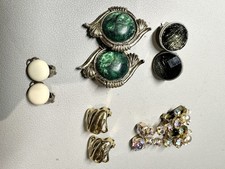 Vintage Earrings Clip On 12