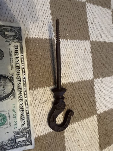 Antique cast iron ceiling lamp - antique,