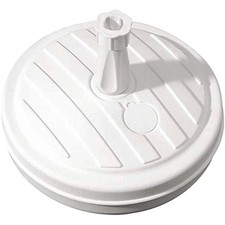 White Parasol Base 13L Round