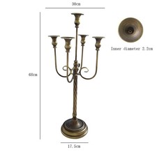Antique style floor - style, candelabra