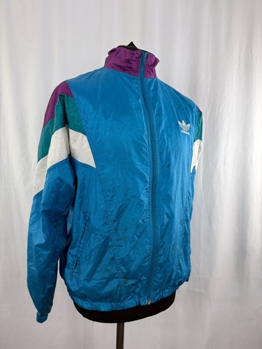 Adidas tracksuit jacket - tracksuit, blue