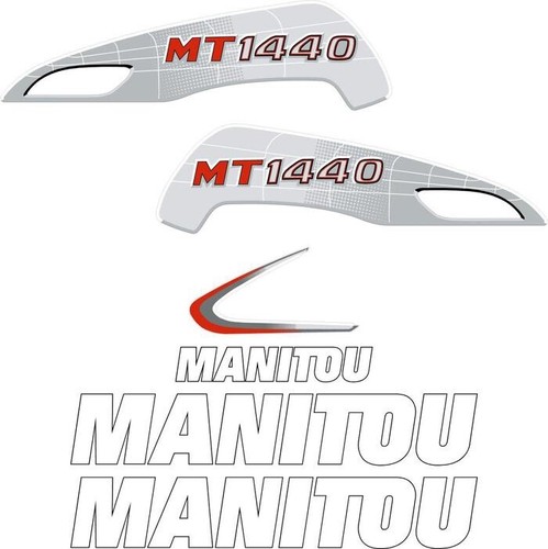 Decal sticker set manitou - decal,