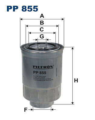 Filtron 855 fuel filter for - 855,