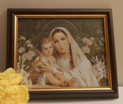 Virgin maryand infant jesus - maryand,
