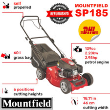 MOUNTFIELD SP185 SELF PROPELLED LAWNMOWER 139cc ENGINE 46CM BLADE GRADE B-USED